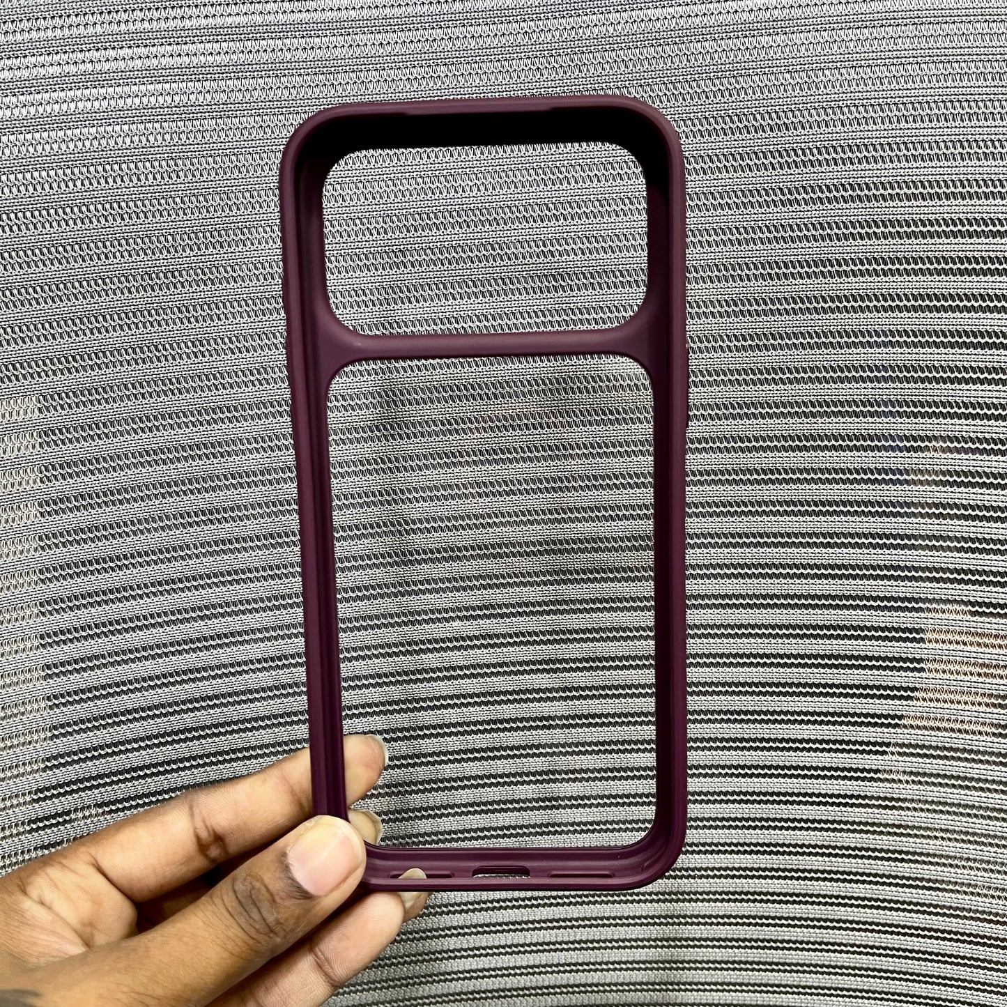 Side Border Crystal Shield iPhone 17 Pro Max Case