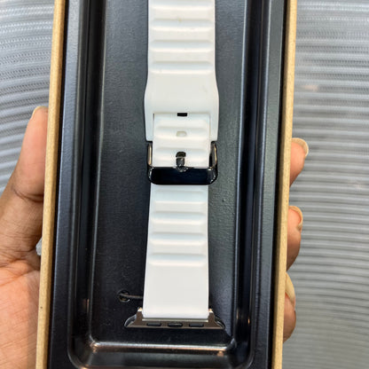 Silicone Elite Buckle Band For iWatch