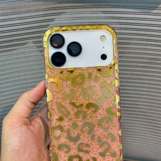 CheetahGlow Glitter iPhone 17 Series Case