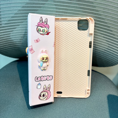 Labubu - 3D Cartoon Printed iPad Case
