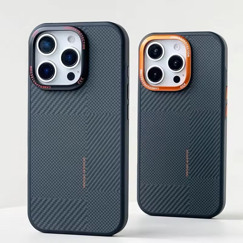 Premium Carbon Fiber MagSafe Hard Case for iPhone