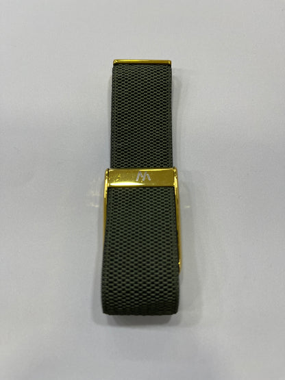 Gold Woven Nylon Whoop Sport MG Band
