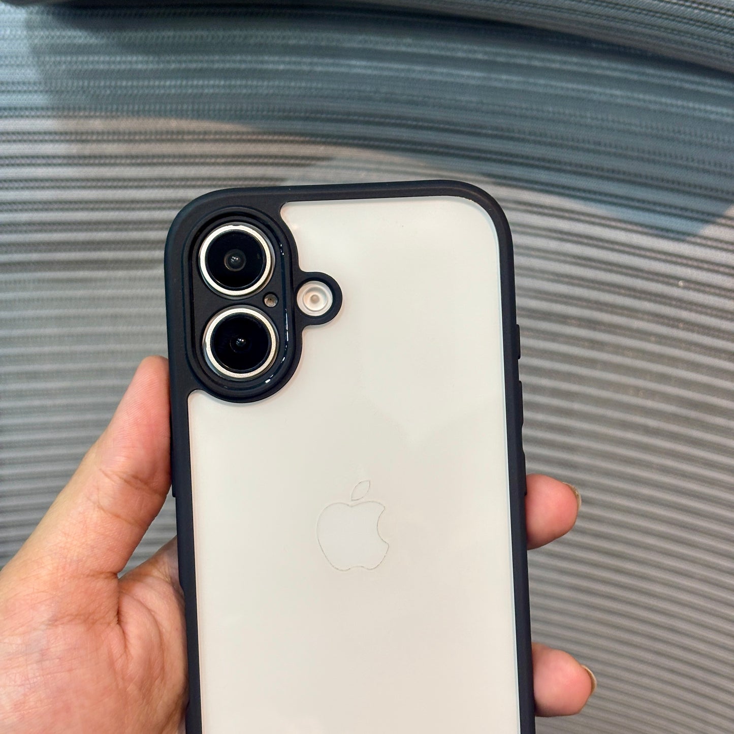 ClearGuard Black Border iPhone Case