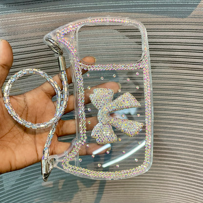 BowLuxe Stone Sling iPhone 17 Series Case