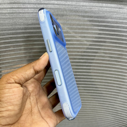 Transparent Silicone Side Border iPhone 17 Pro /18 Pro Case