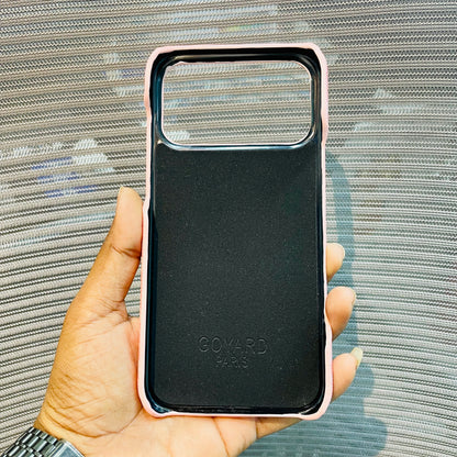Luxe Printed Inner Fur iPhone 17 Pro Case