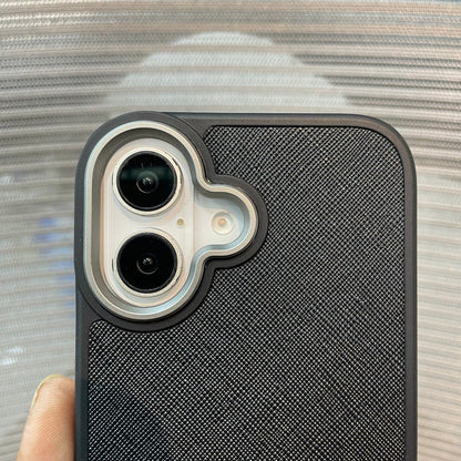 LogoLuxe Leather iPhone Case