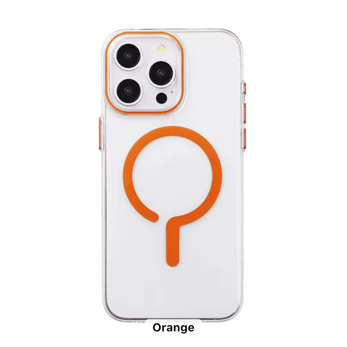 Premium Slim Fit Anti-Yellow Transparent MagSafe Case for iPhone