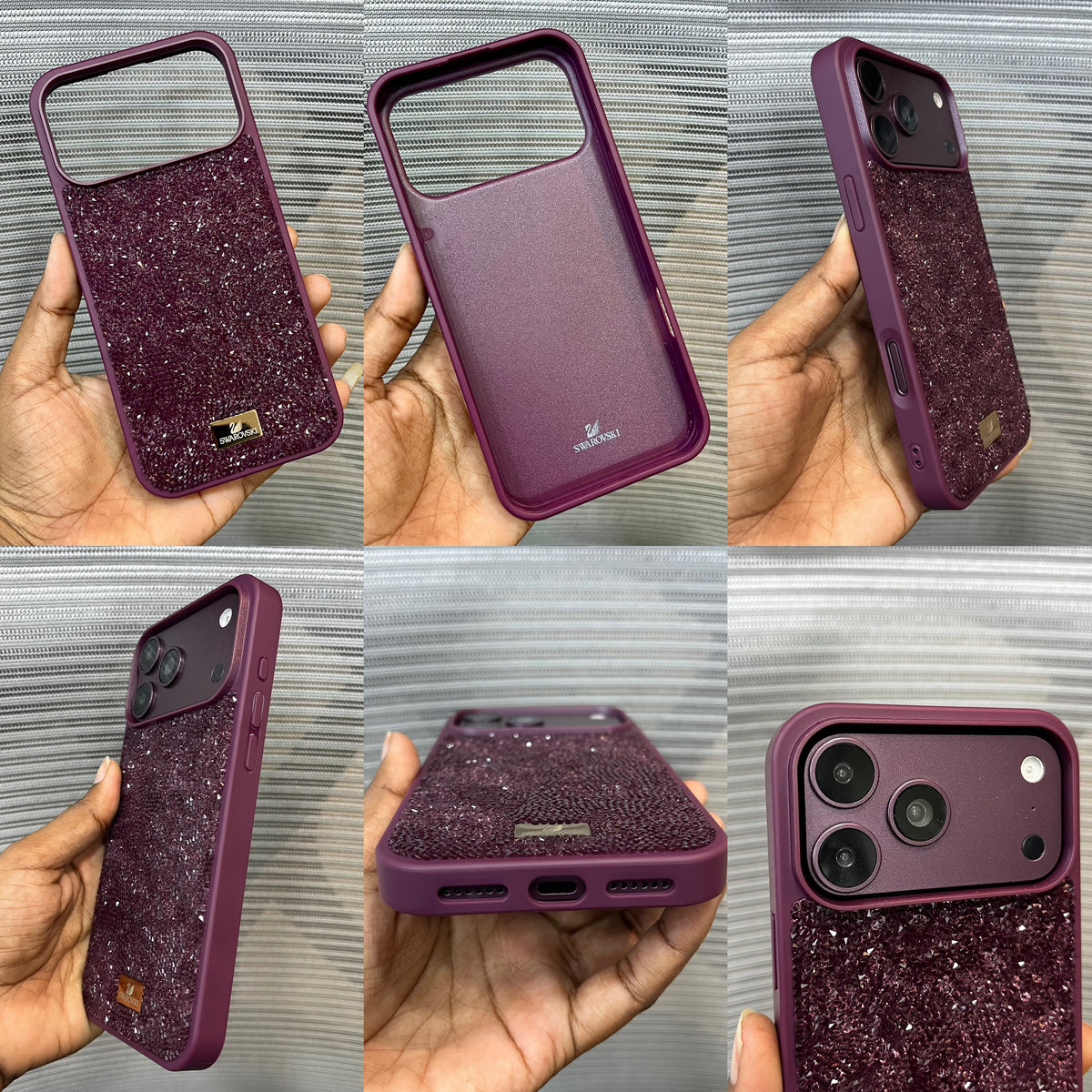 Sparkling Diamond-Cut Stone iPhone Case