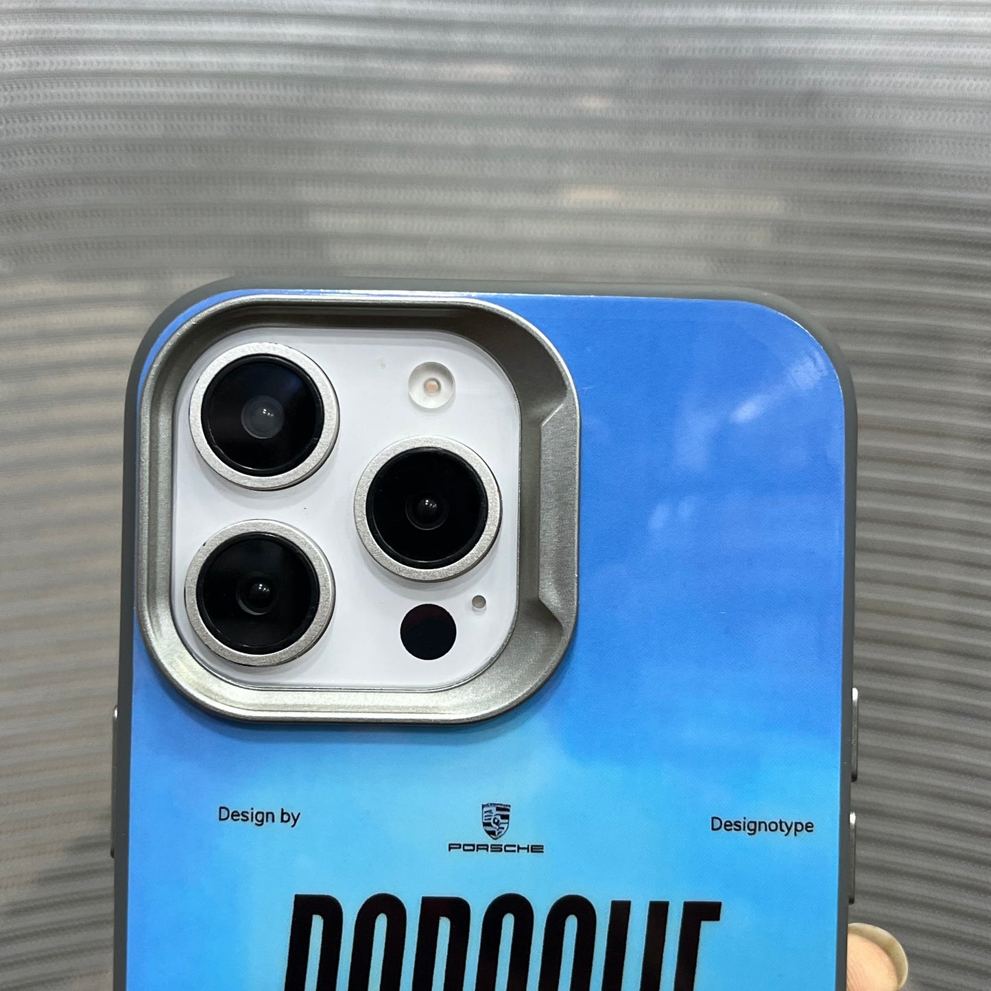 Glossy Car Print Protective iPhone 16 Series Case