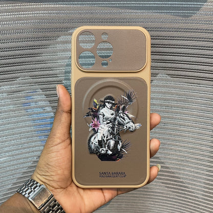 EmbroVault Luxe iPhone Case
