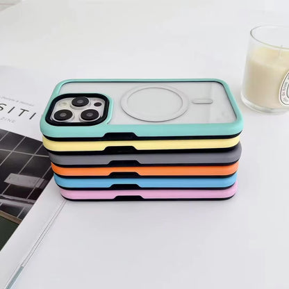 Transparent Hard MagSafe iPhone Case