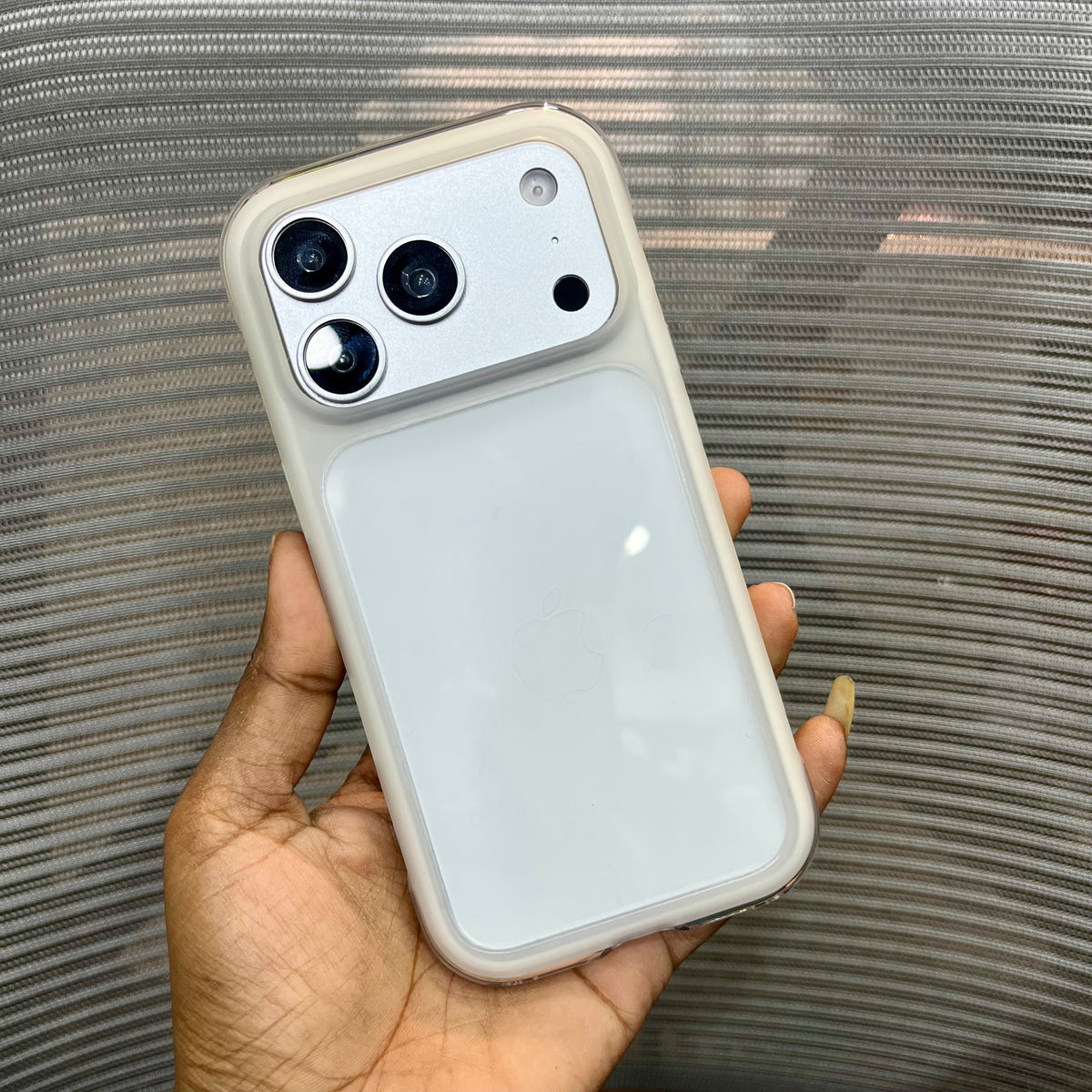 Transparent Air Pro Silicone Side Border iPhone Case