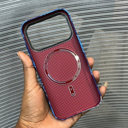 Premium Wildlife Carbon Fiber MagSafe iPhone Case
