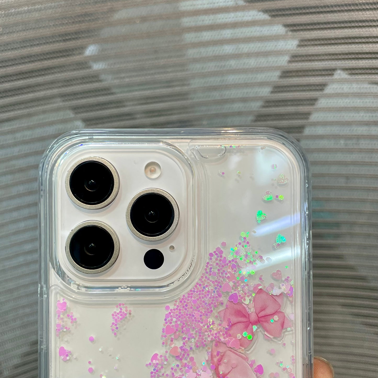 LiquidBow Glitter iPhone Case