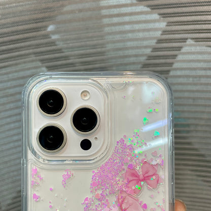 LiquidBow Glitter iPhone Case
