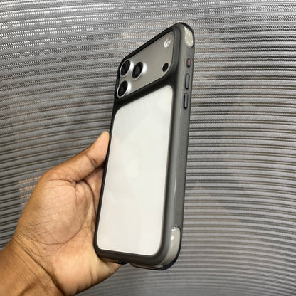 Transparent Silicone Side Border iPhone 17 Pro /18 Pro Case