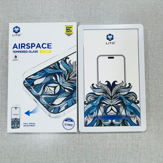LITO AirSpace Borderless Clear Tempered Glass