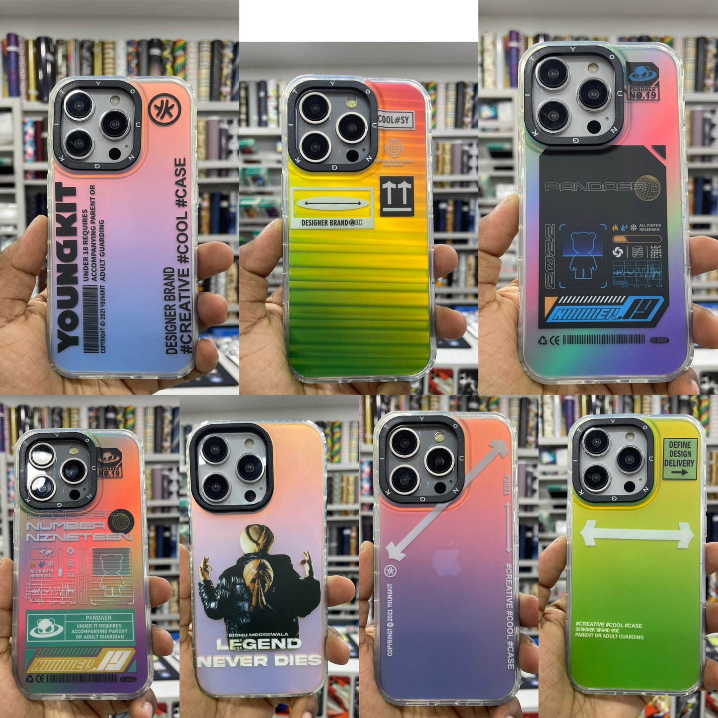 Chromatic Hard Printed iPhone Case