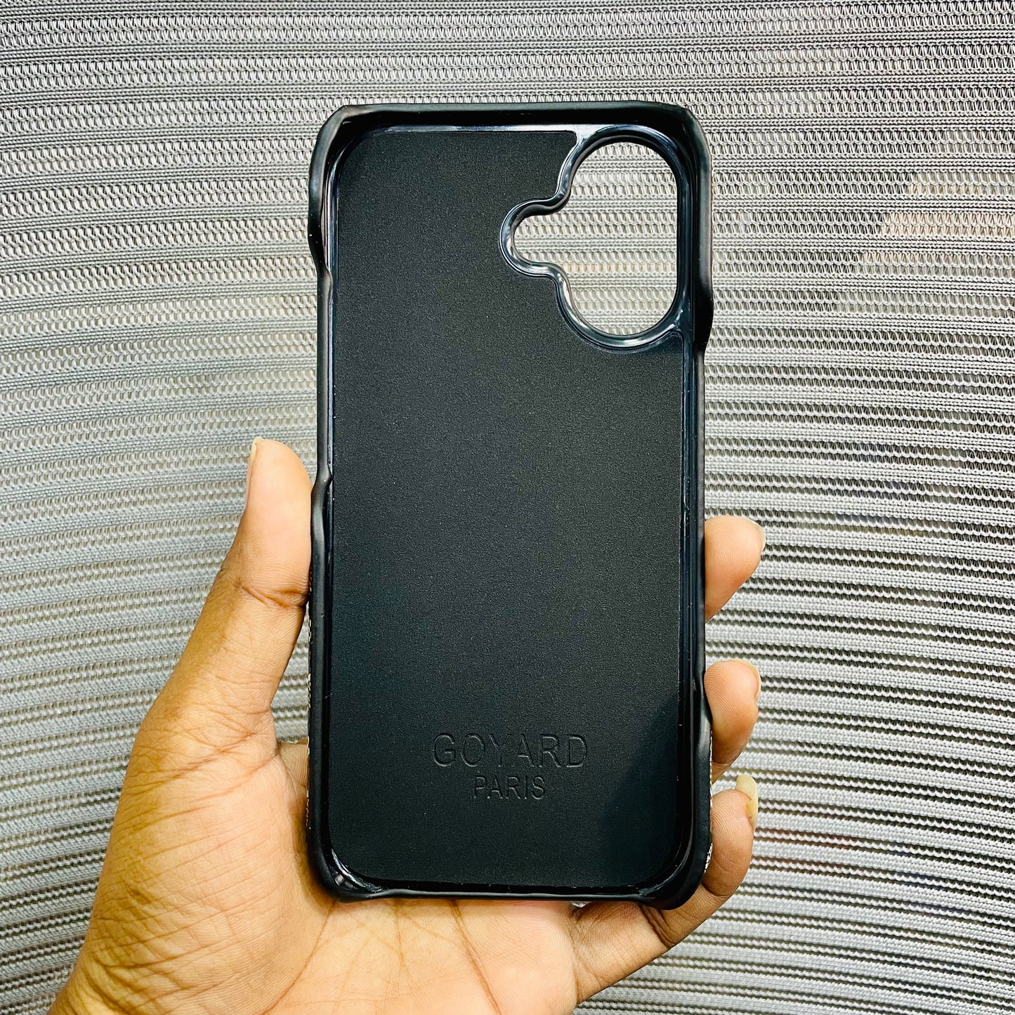 Luxe Printed Inner Fur iPhone 17 Case