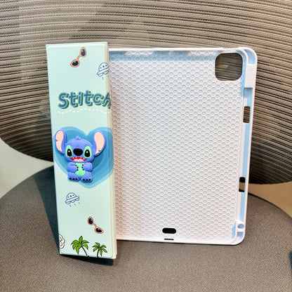 Stitch - 3D Cartoon Printed iPad Case