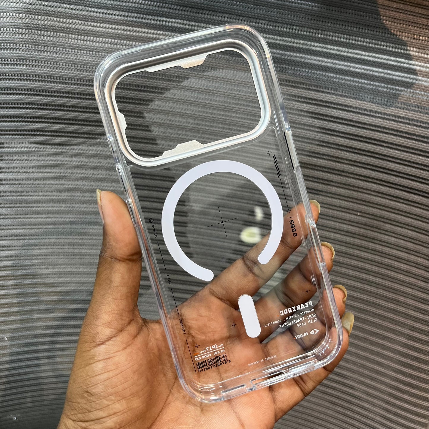 Neuron Crystal Clear Armor 18 Pro  Case