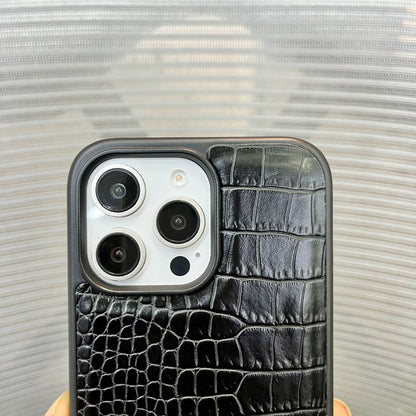 Emboss Luxe Leather iPhone 16 Pro Max Case