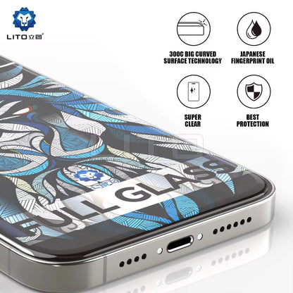 LITO - Clear Tempered Glass iPhone Screen Protector