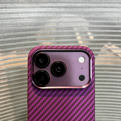 Carbon Fiber Twill Wave Embossed iPhone Case