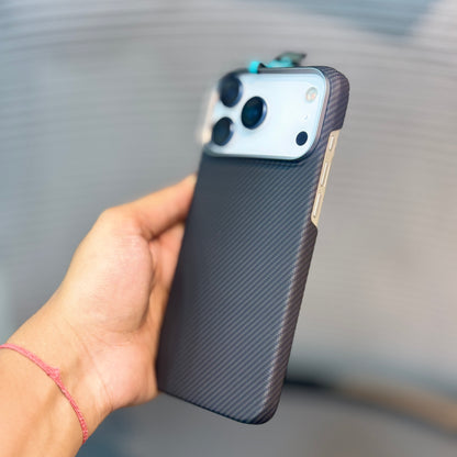 ArmorWeave Carbon Fiber iPhone 17 Pro Max Case