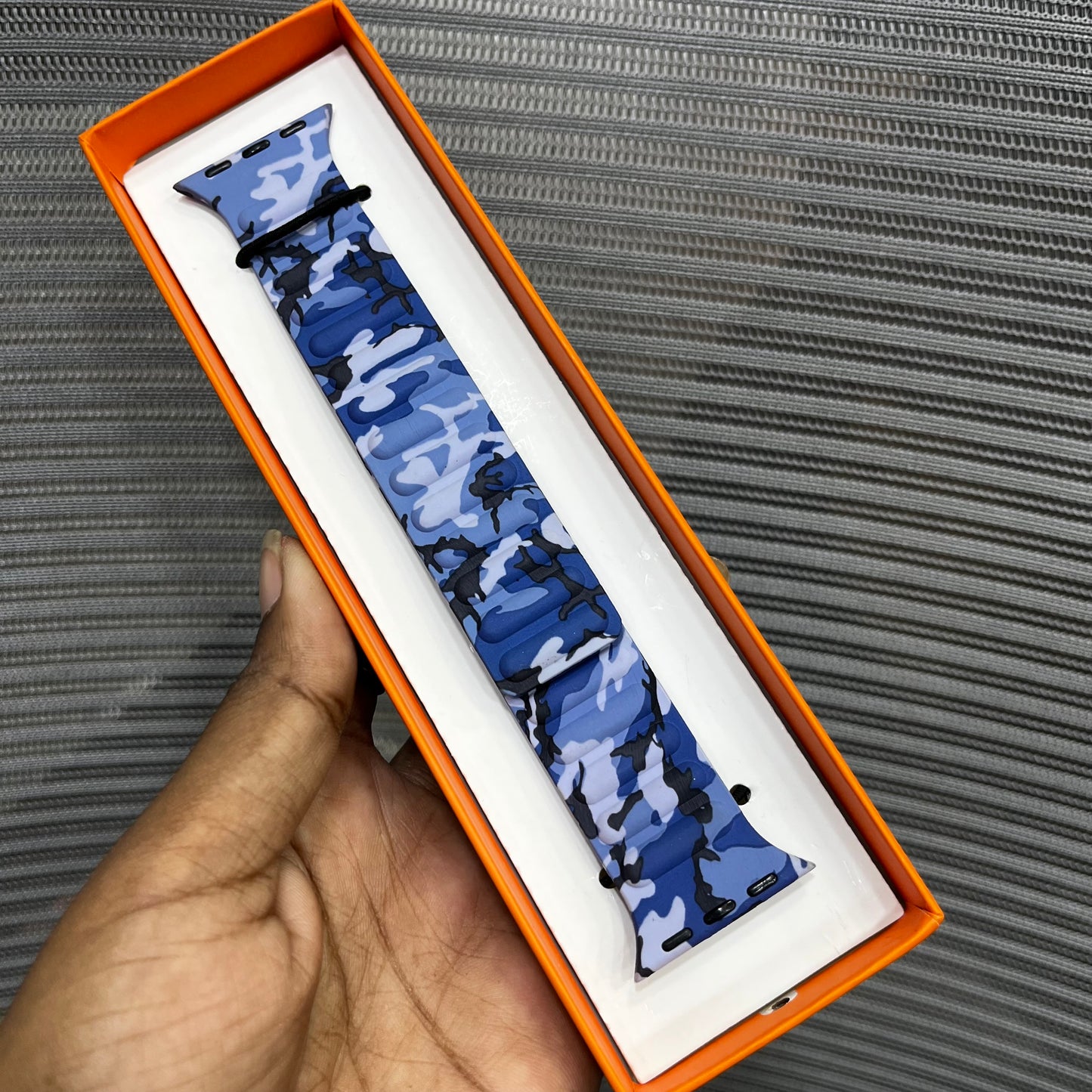 Camouflage Printed Magnetic Apple iWatch Strap