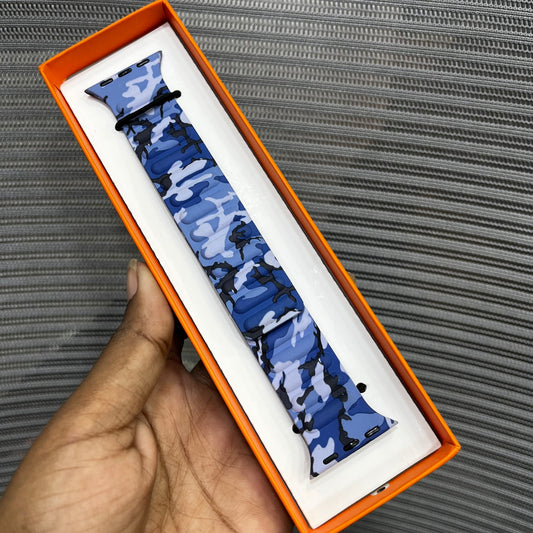 Camouflage Printed Magnetic Apple iWatch Strap