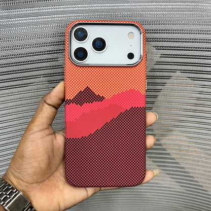 Carbon Fiber Embossed iPhone 17 Pro Max Case