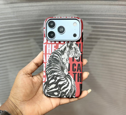 Embossed Cheetah Print MagSafe iPhone 17 Pro Case