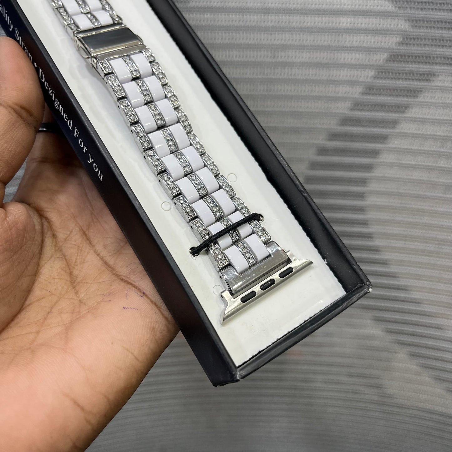 Diamond Luxe Apple iWatch Strap
