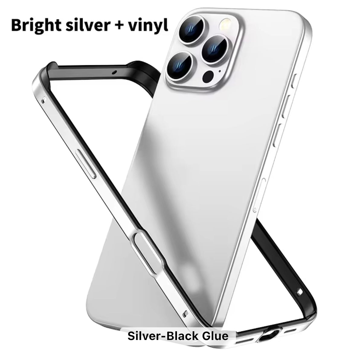 Metal Solid Bumper Case for iPhone