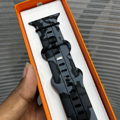 Camouflage PressLock iWatch Strap