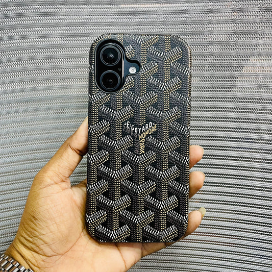 Luxe Printed Inner Fur iPhone 17 Case