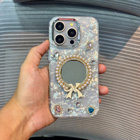 MirrorBling Marble iPhone Case