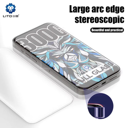 LITO - Clear Tempered Glass iPhone Screen Protector