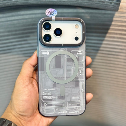 Grey TechSeries MagSafe iPhone 17 Pro Case