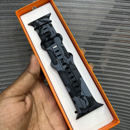 Camouflage PressLock iWatch Strap