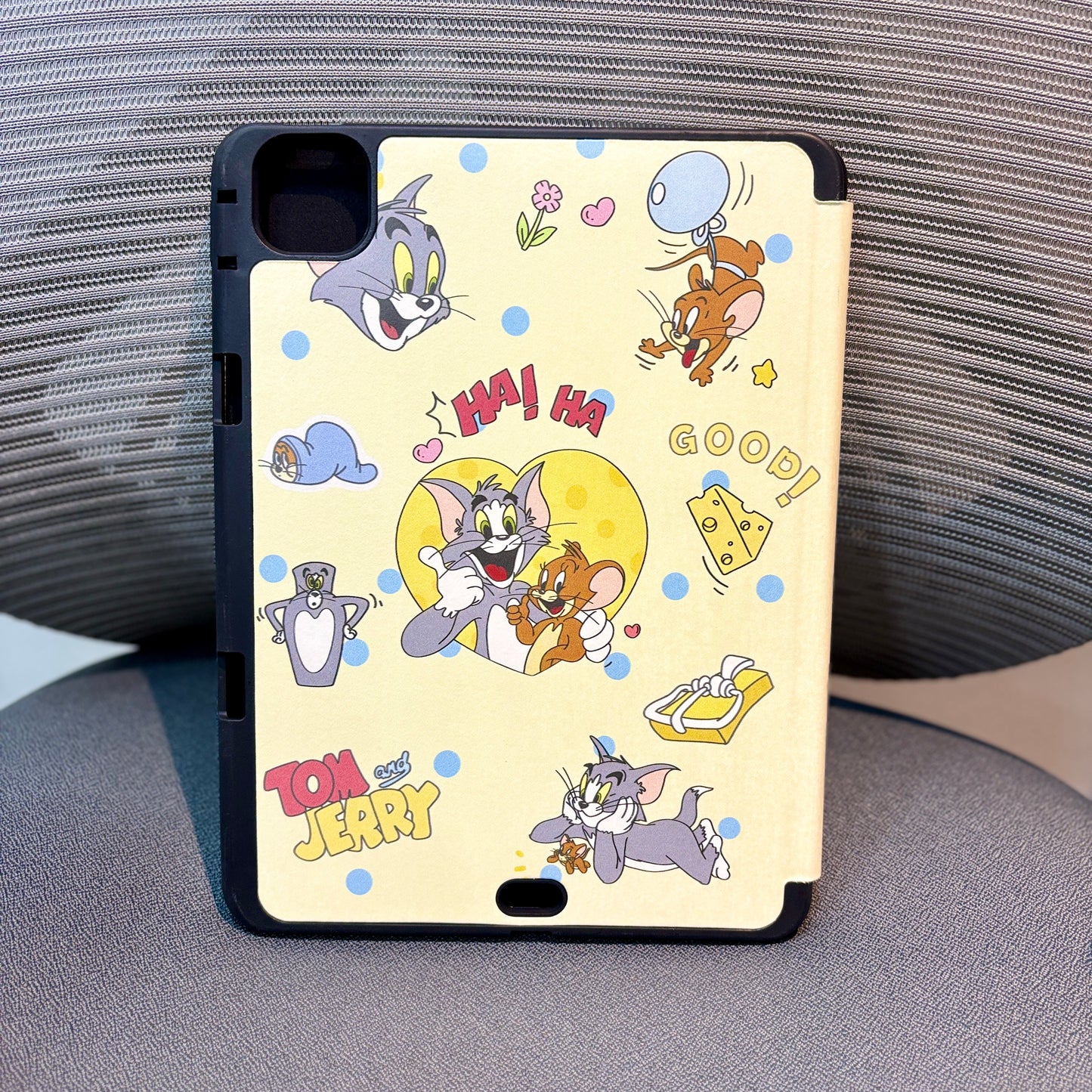 Tom & Jerry - 3D Cartoon Printed iPad Case