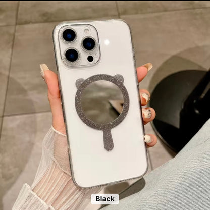 Transparent MagSafe Fancy Bling Case for iPhone