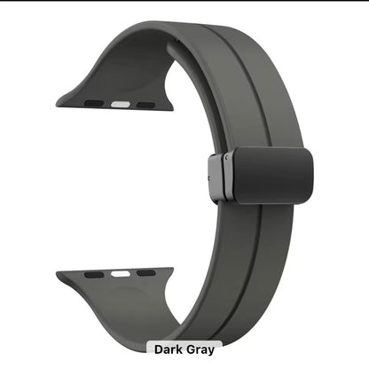 Silicone Magnetic Apple Watch Strap