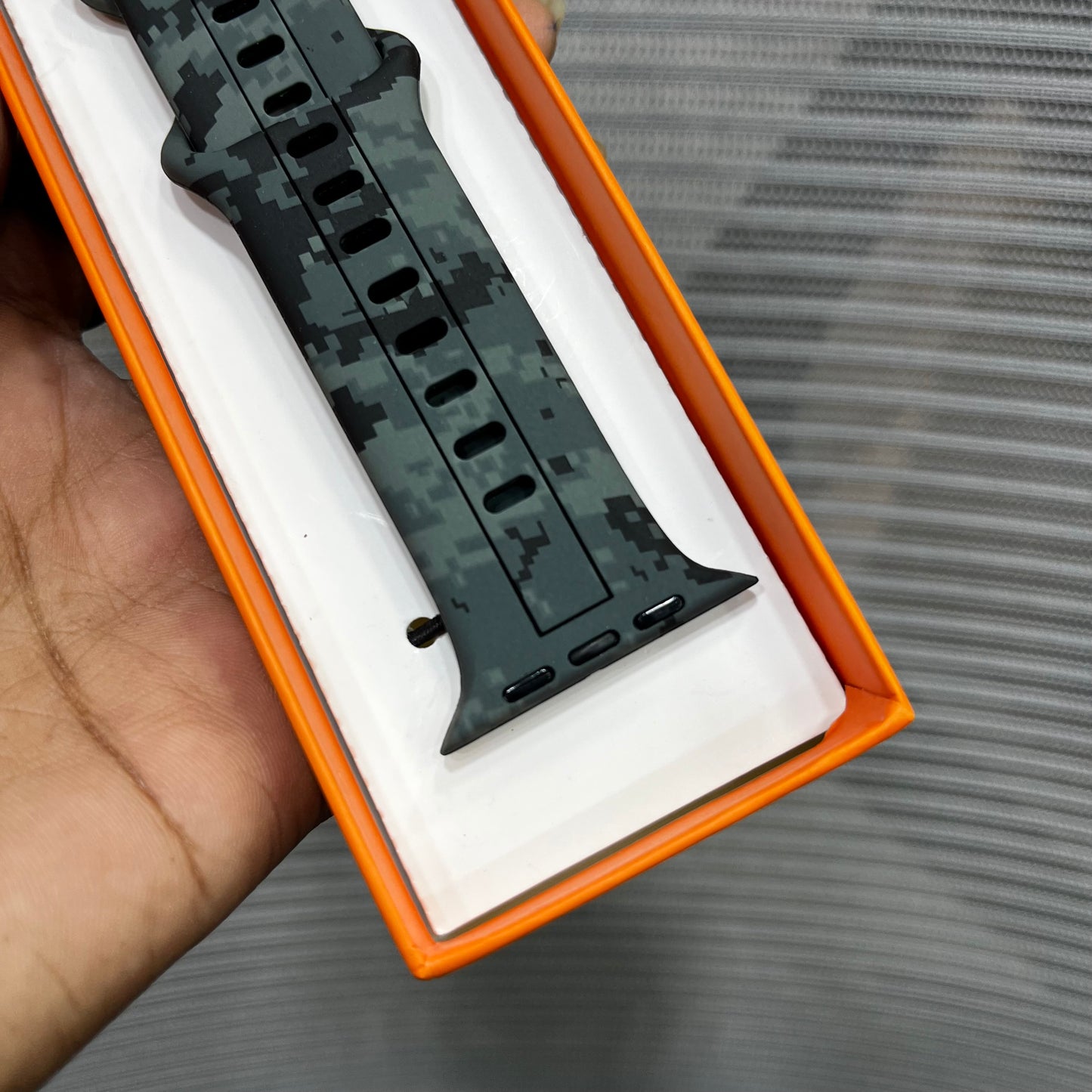 Camouflage PressLock iWatch Strap