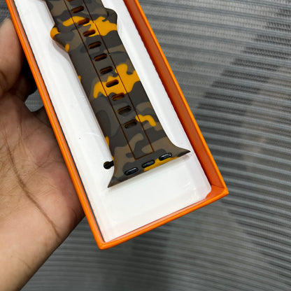 Camouflage PressLock iWatch Strap