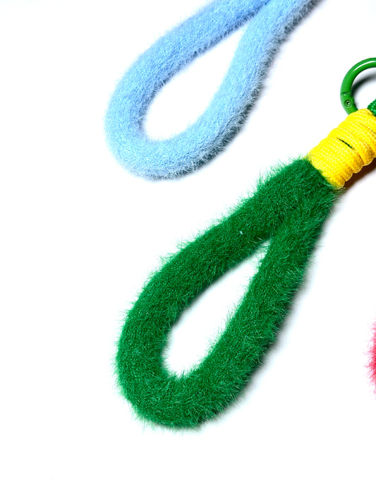 Soft Fur Phone Charm Strap