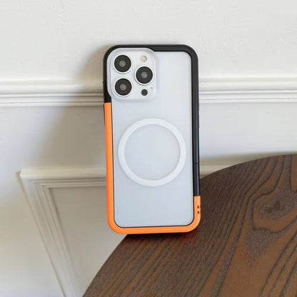 Dual Shade Bumper Case with Back Panel iPhone Case