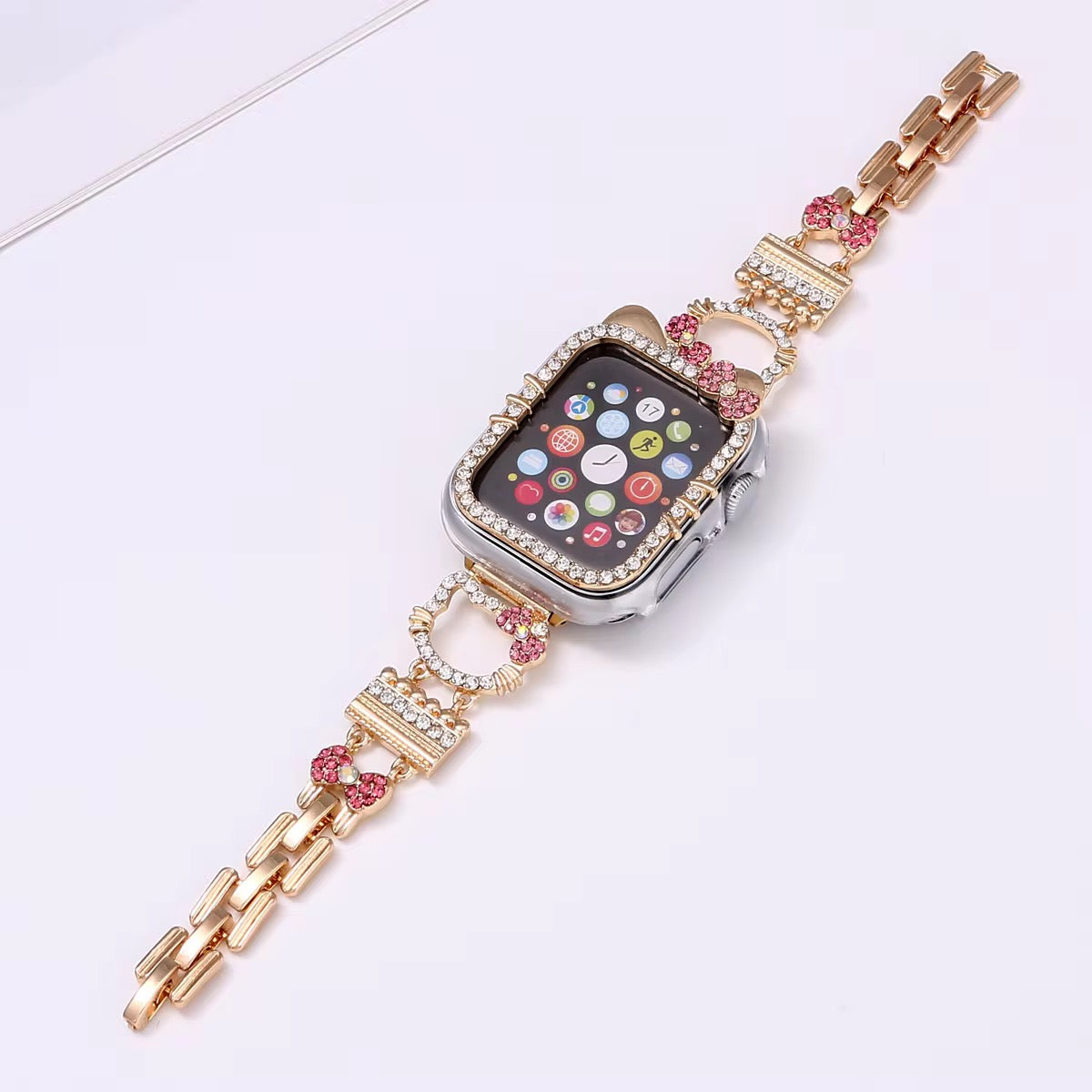 Diamond Kitty Apple Watch Strap / Band